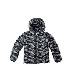 Bob Der Bar Packable Puff Kids Jacket Camo Grey ( 5-6 yrs )
